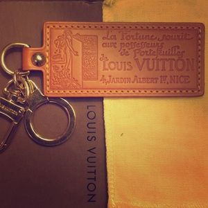Louis Vuitton La Fortune Art Deco Keychain.